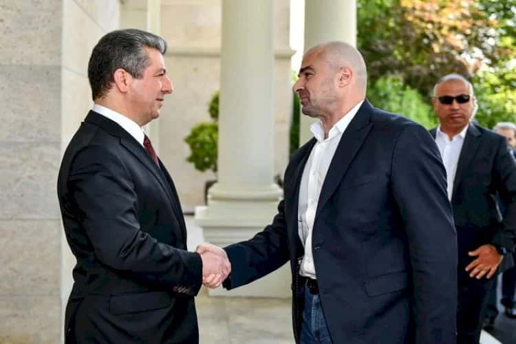 Mesrur Barzani ve Kubad Talabani yeni kabine için bir araya geldi