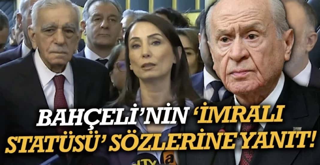 DEM Bahçeli'nin açıklamalarını değerlendirdi