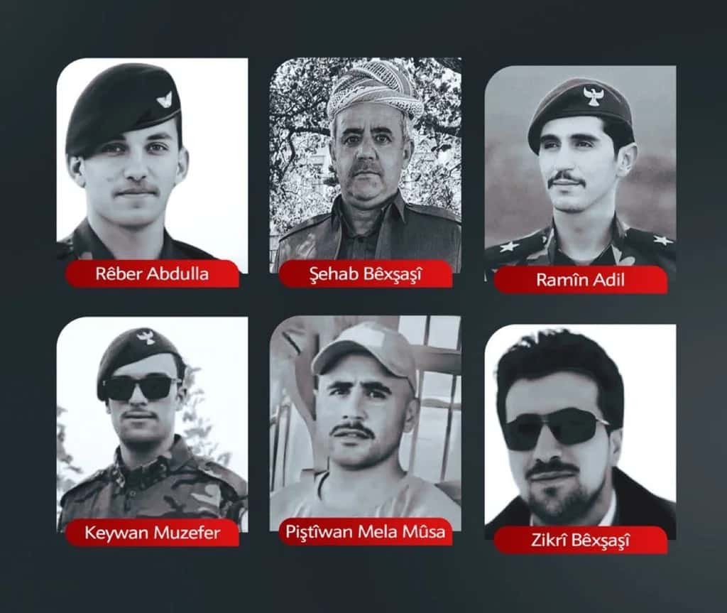Spilk'e füzeli saldırıda 6 Peşmerge hayatını kaybetti, 20 kişi de yaralandı