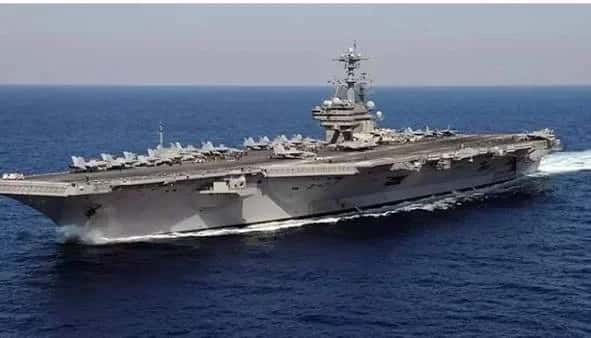 ABD uçak gemisi USS GEORGE HW BUSH, İran operasyonları için yola çıktı