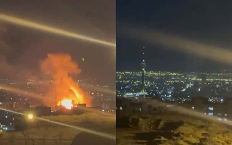 Tahran’da art arda şiddetli patlamalar