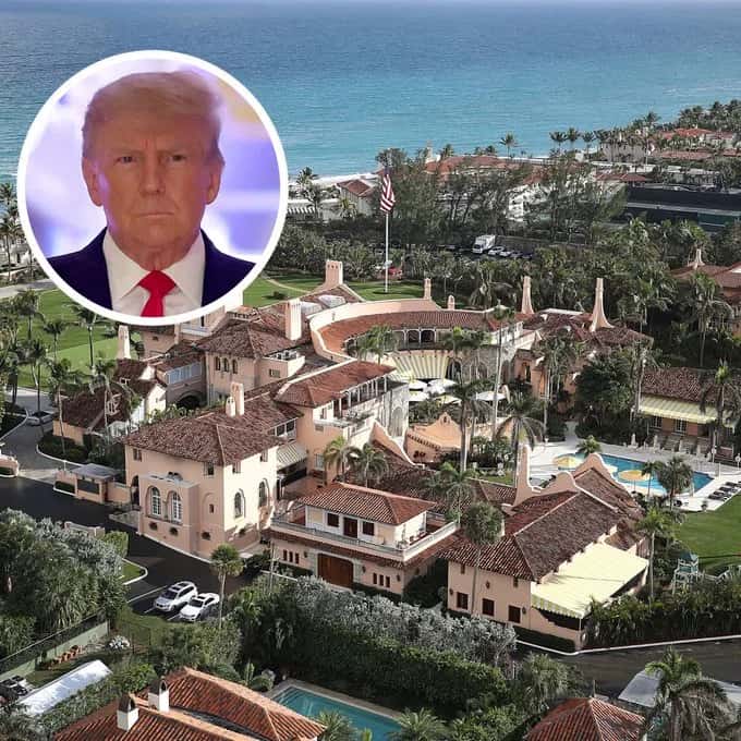 Trump'ın konutuna girmeye çalışan kişi vuruldu