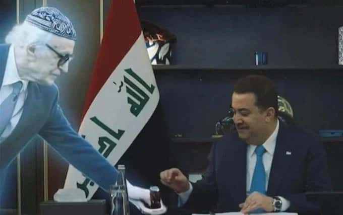 Sudani ve Halbusi'li 'çay' reklamı Irak’ta kriz yarattı