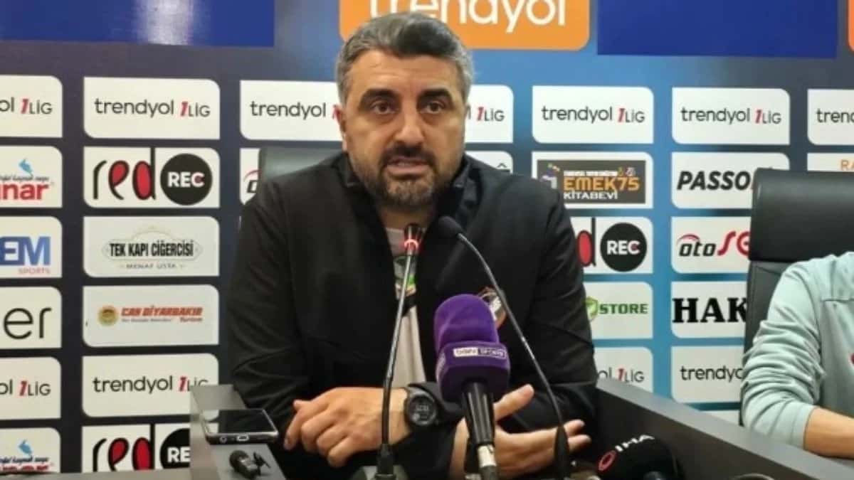 Amedspor Kulübü teknik direktör Kaloğlu ile yollarını ayırdı