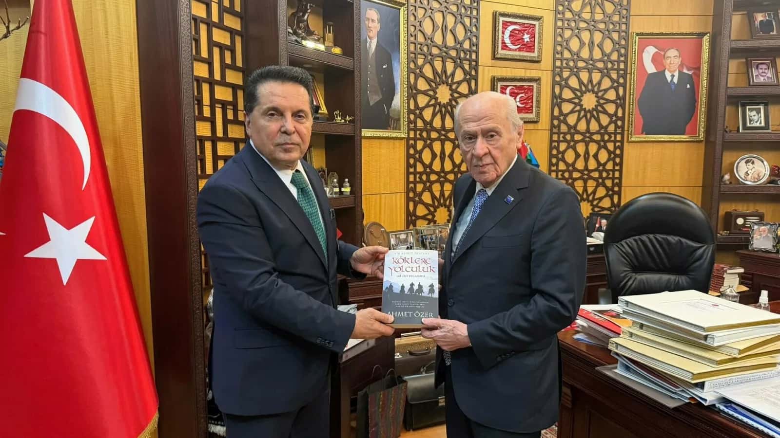 Ahmet Özer Devlet Bahçeli'ye teşekkür etti