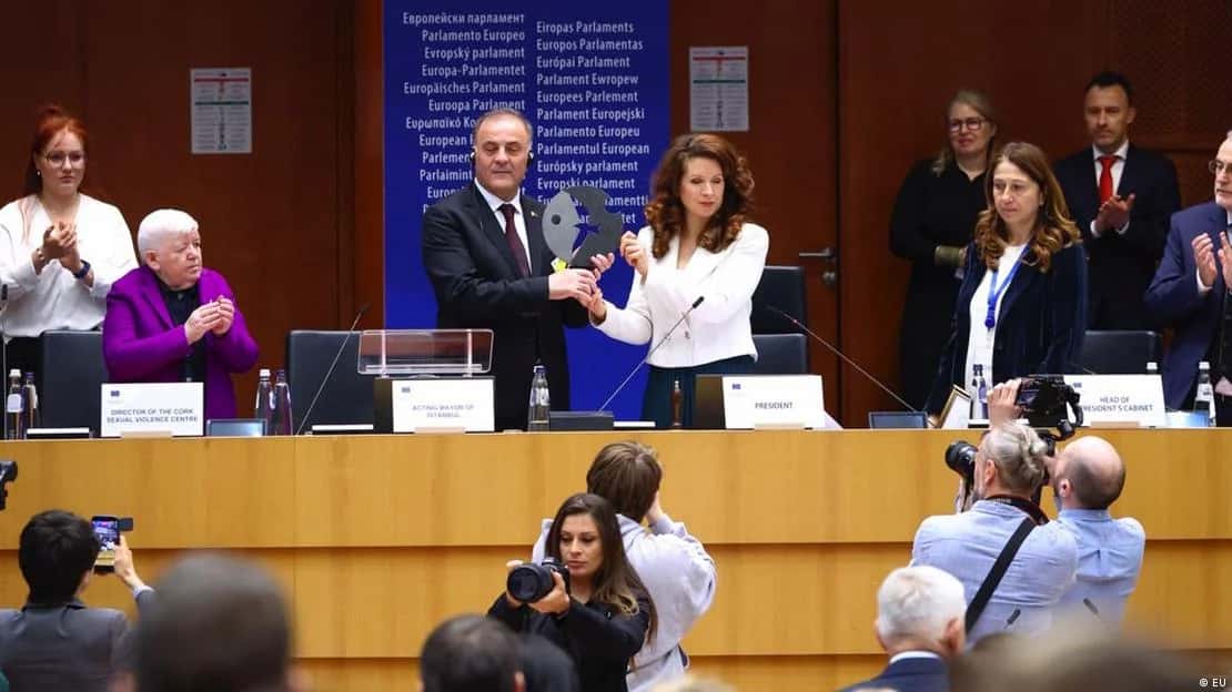 İmamoğlu AB'nin Pawel Adamowicz Ödülü'ne layık görüldü