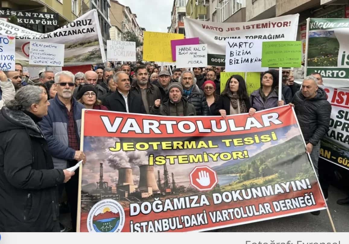 Vartolular JES projelerine karşı yarın alana çıkıyor