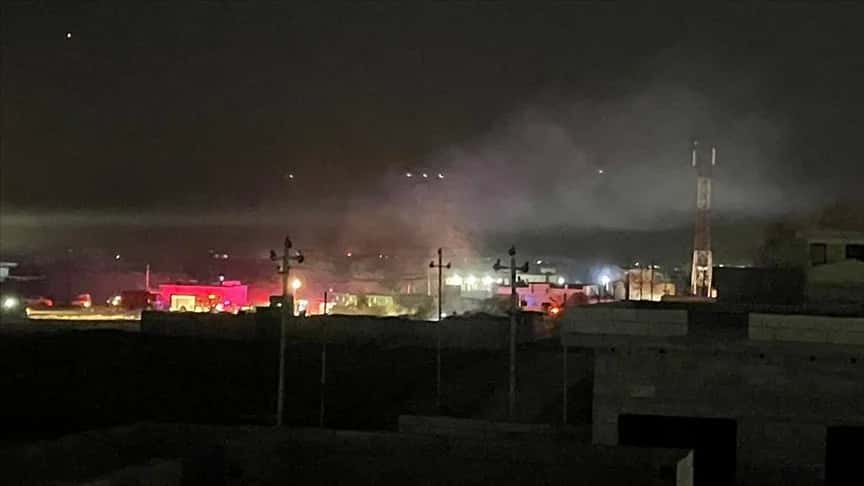 Kerkük Havalimanı’na çifte saldırı
