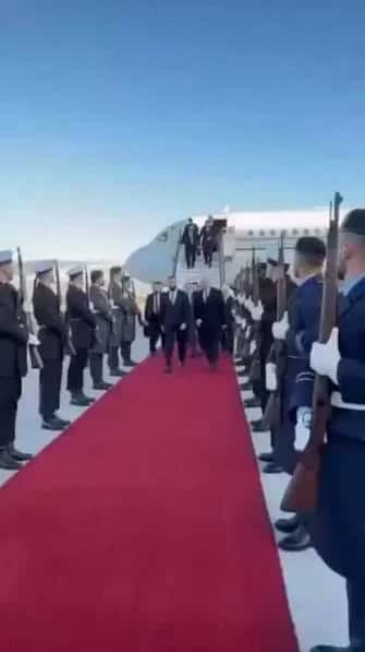Ahmed Şara ilk kez Berlin'de