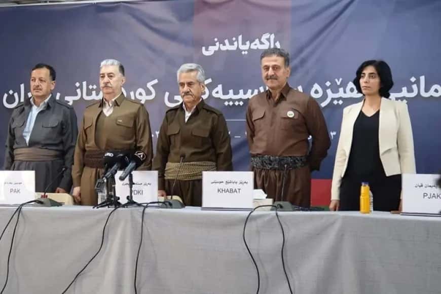 Rojhılat İttifakı'ndan açıklama: Kürt halkının kendi kaderini tayin hakkı tanınmalıdır