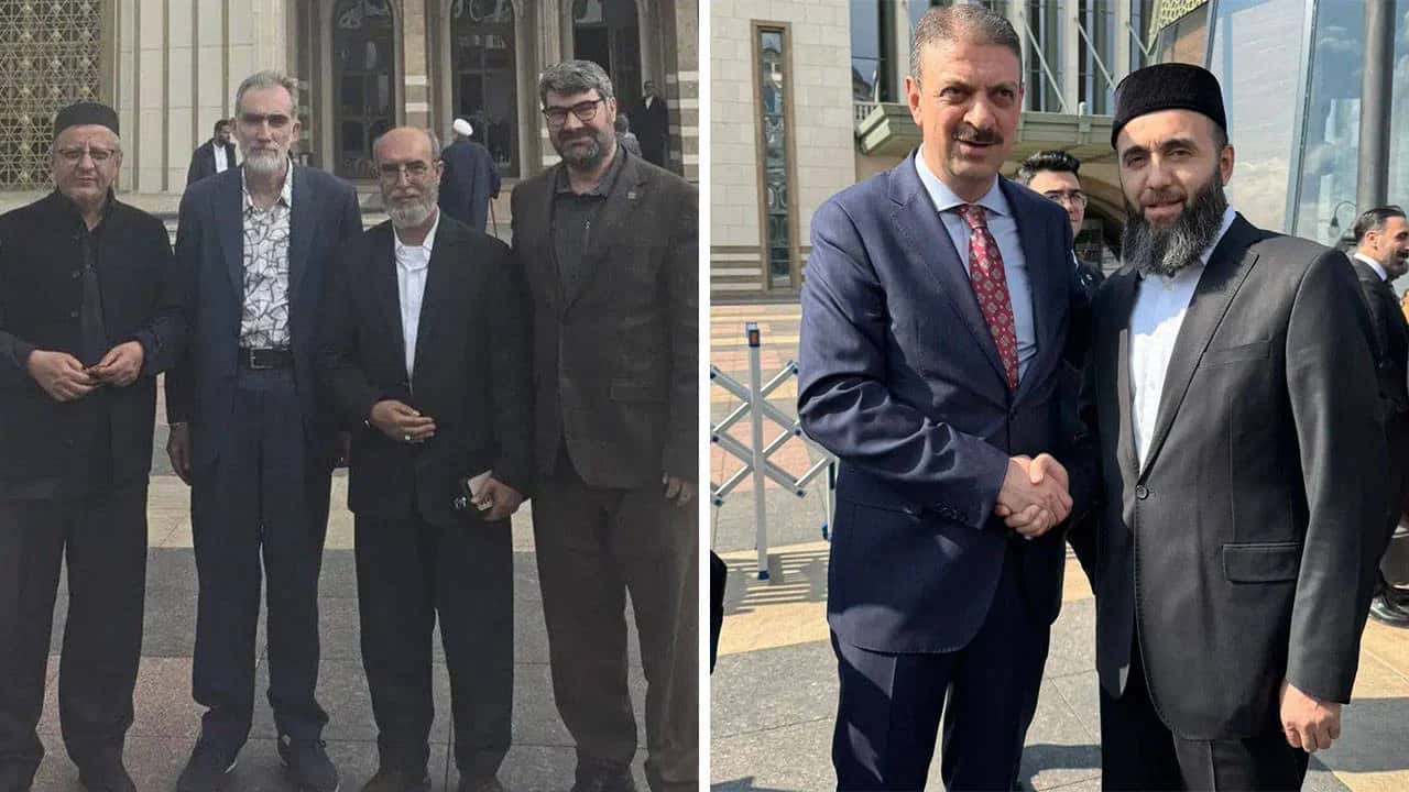 Hizbullah'a yakın cemaat Beştepe'de ağırlandı