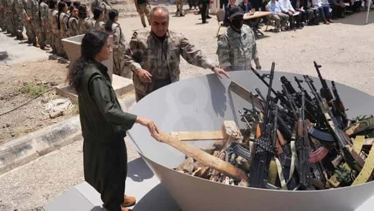 PKK'de "silah yakma"nın birinci yılı: İktidara "adım atılmadı" eleştirisi