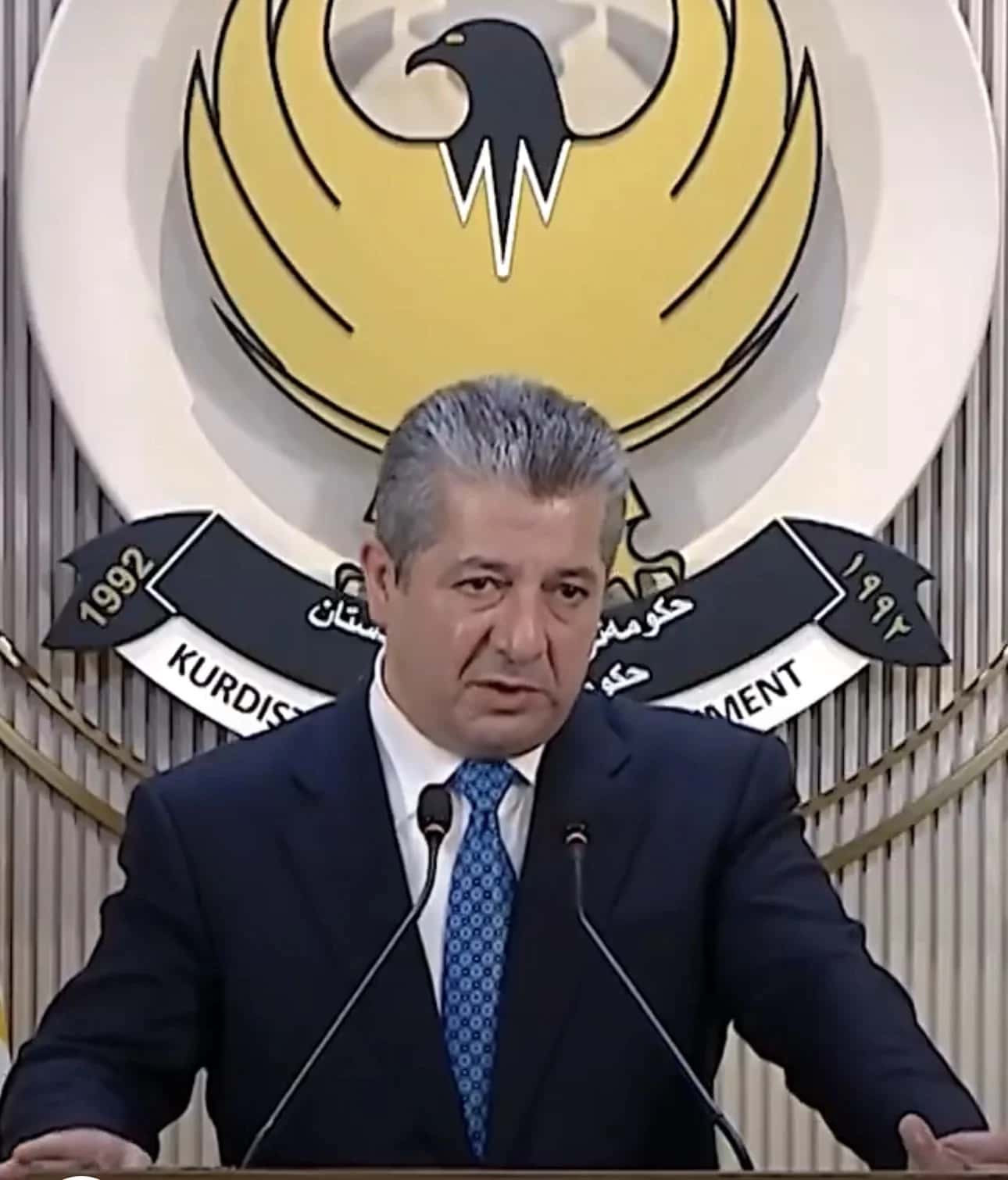 Barzani says drone attacks launched from Mosul