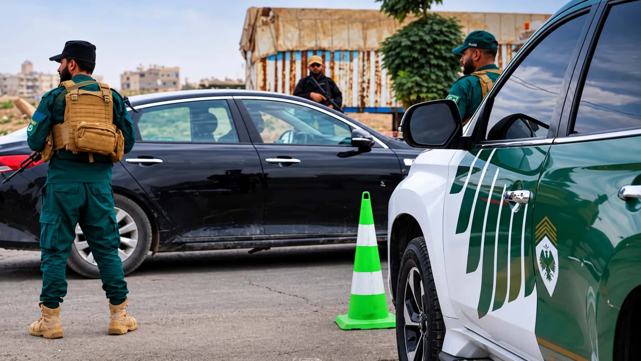 Dera'da kontrol noktasına silahlı saldırı, bir yol güvenliği görevlisi öldü