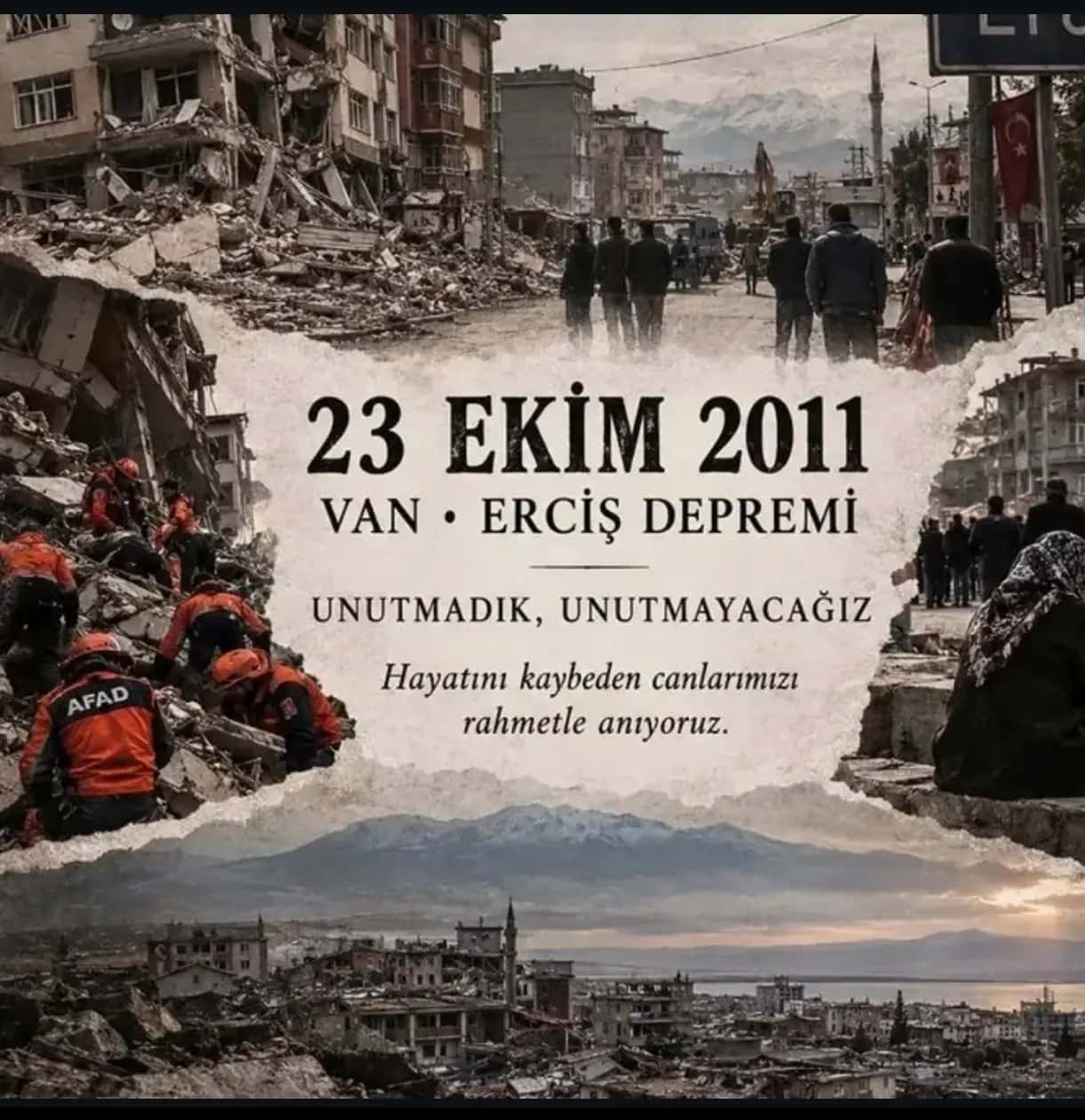"Her ne kadar Van'da da olsa" denen depremin 15. yılı