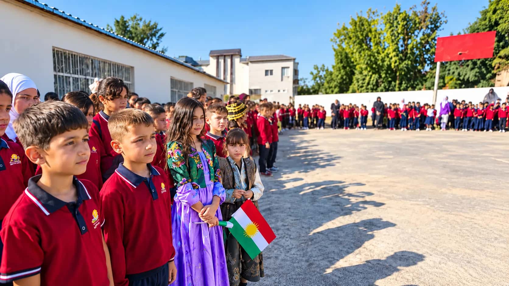 Irak Eğitim Bakanlığı Xaneqin'deki Kürtçe okulları kapatma kararından geri adım attı