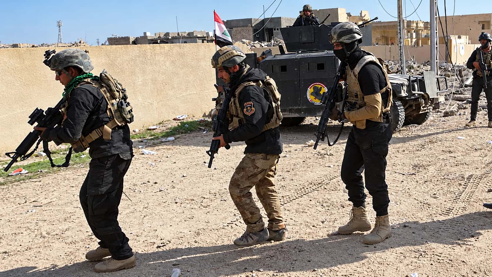 Kerkük'te IŞİD alarmı: Irak federal polisi Denadiş'te bir grup militanı okulda kuşattı
