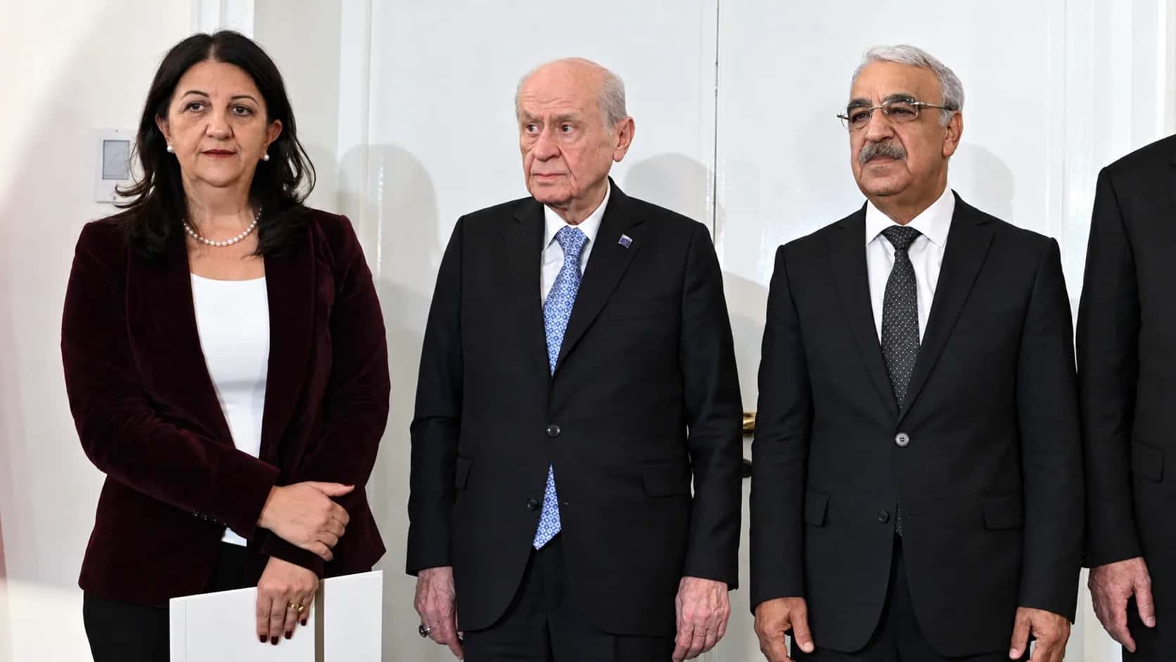 MHP Lideri Bahçeli, DEM Parti İmralı Heyeti’ni kabul etti